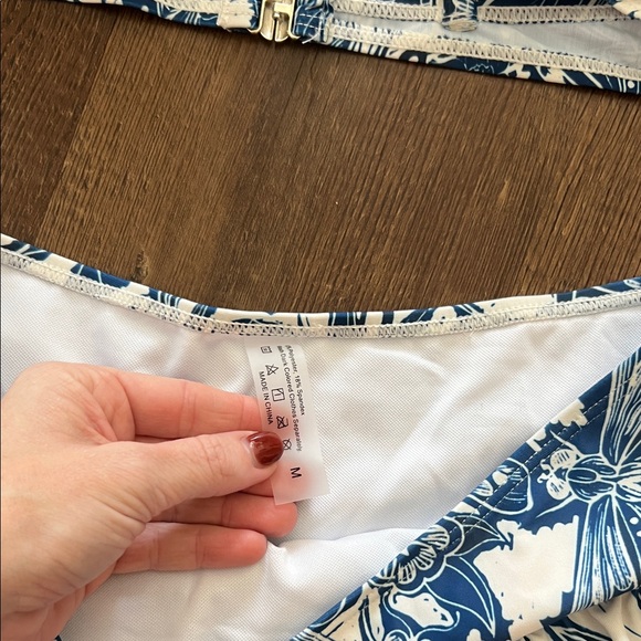 Commense Print Ruffle Bikini Set - Picture 3 of 6